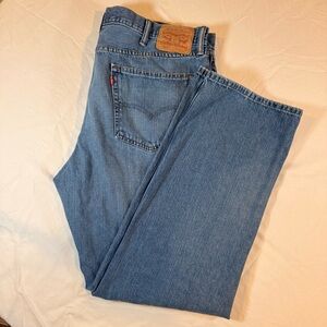 Levi's 559 Men's Relaxed Fit Jeans 42x32 Medium Wash Straight Leg Denim Classic